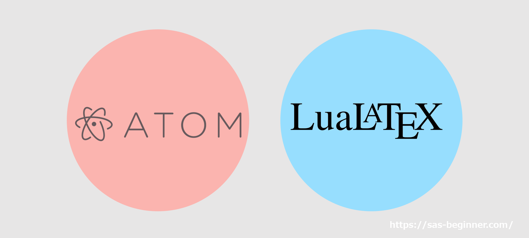 【まとめ】AtomとTeX LiveでLuaLaTeX (Windows環境)